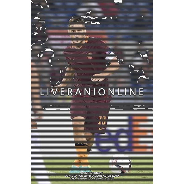 UEFA Europa League 2016-2017 Fase a Gironi Gruppo E Roma 29.09.2016 - AS Roma vs FC Astra Giurgiu - nella foto: Francesco Totti /Ph.Corradetti-Ag. Aldo Liverani