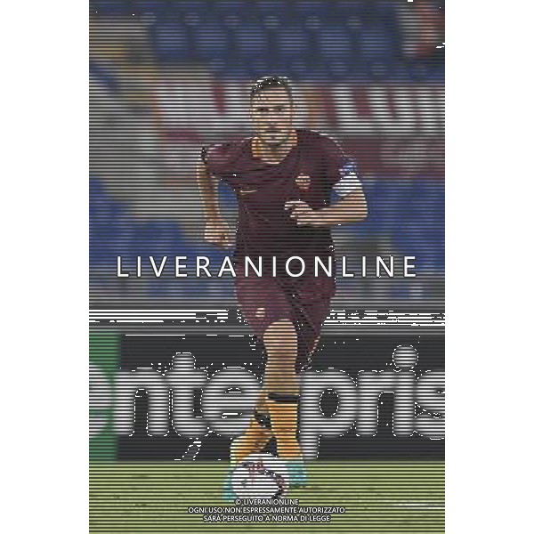 UEFA Europa League 2016-2017 Fase a Gironi Gruppo E Roma 29.09.2016 - AS Roma vs FC Astra Giurgiu - nella foto: Francesco Totti /Ph.Corradetti-Ag. Aldo Liverani