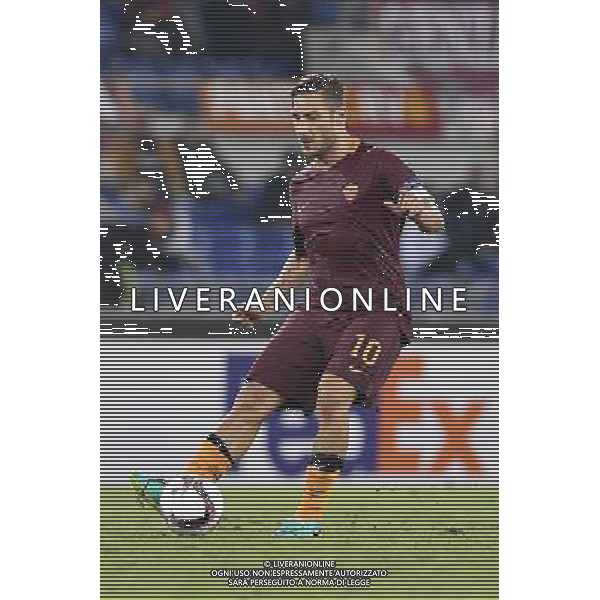 UEFA Europa League 2016-2017 Fase a Gironi Gruppo E Roma 29.09.2016 - AS Roma vs FC Astra Giurgiu - nella foto: Francesco Totti /Ph.Corradetti-Ag. Aldo Liverani