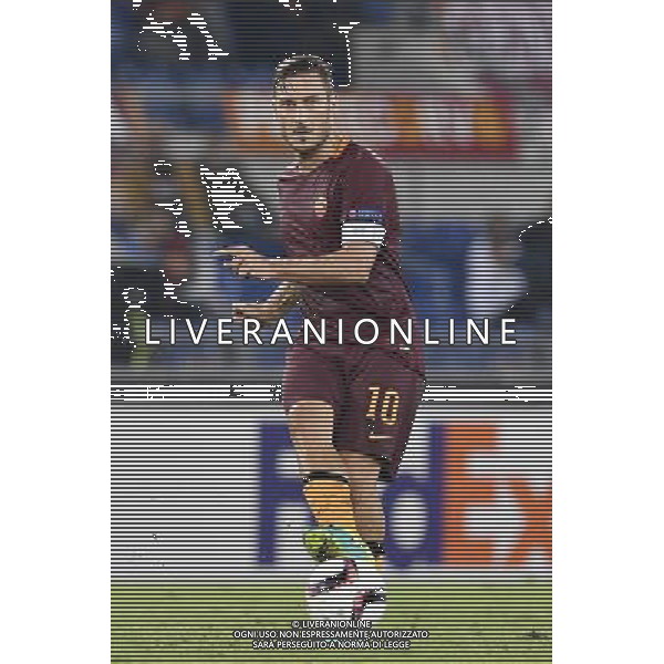 UEFA Europa League 2016-2017 Fase a Gironi Gruppo E Roma 29.09.2016 - AS Roma vs FC Astra Giurgiu - nella foto: Francesco Totti /Ph.Corradetti-Ag. Aldo Liverani