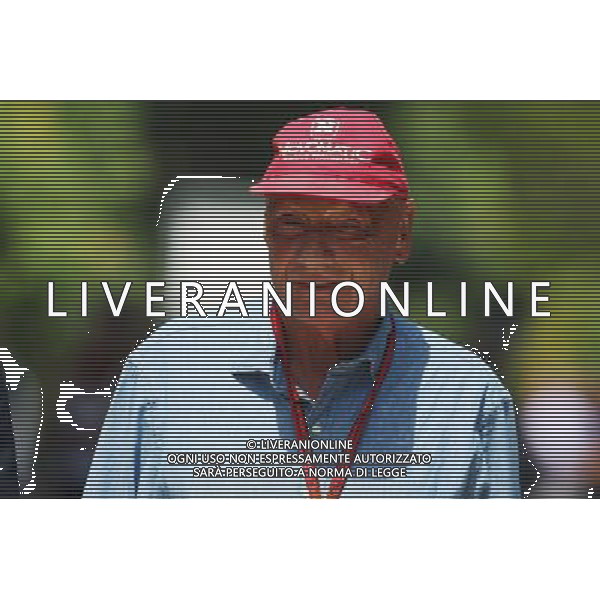 Niki Lauda (AUT) Mercedes Non-Executive Chairman. 30.09.2016. Formula 1 World Championship, Rd 16, Malaysian Grand Prix, Sepang, Malaysia, Friday. / AGENZIA ALDO LIVERANI SAS - ITALY ONLY EDITORIAL USE ONLY
