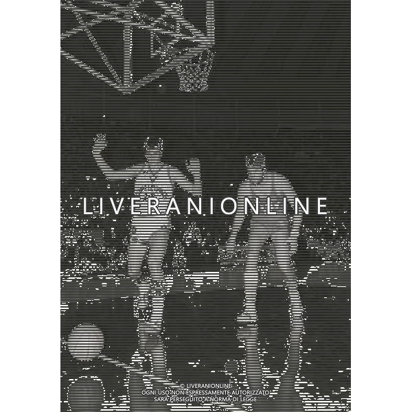 BOLOGNA- SINUDYNE BOLOGNA-BILLY MILANO CAMPIONATO DI BASKET 1978-1979â€¨NELLA FOTO KUEC-VILLALTAâ€¨AG ALDO LIVERANI SASâ€¨