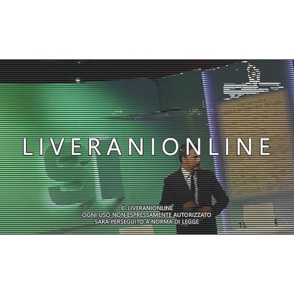 Trasmissione TV \' Si o No \' Roma - 30.09.2016 - nella foto: Matteo Renzi / Ph. Corradetti-Ag Aldo Liverani sas