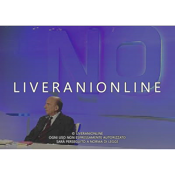 Trasmissione TV \' Si o No \' Roma - 30.09.2016 - nella foto: Gustavo Zagrebelsky / Ph. Corradetti-Ag Aldo Liverani sas