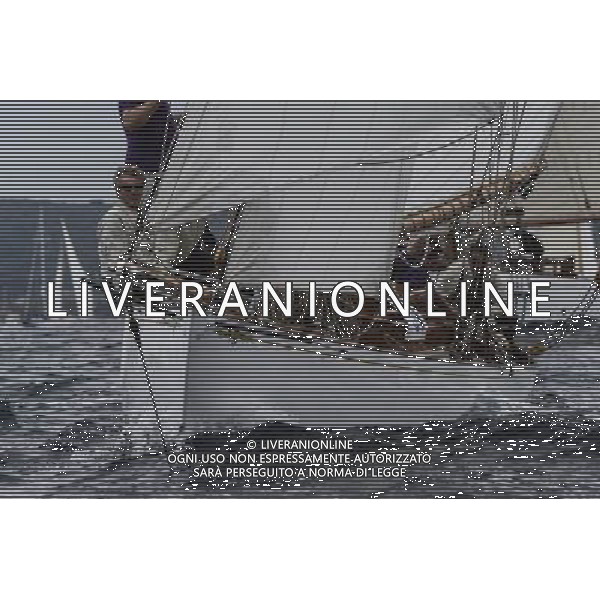 Yacht in navigazione durante la regata de Les Voiles de St. Tropez /Agenzia Aldo Liverani s.a.s.