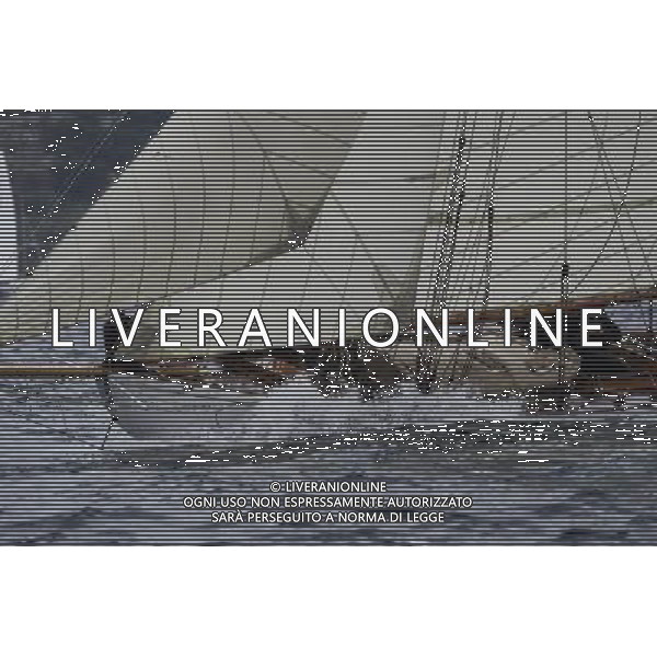 Yacht in navigazione durante la regata de Les Voiles de St. Tropez /Agenzia Aldo Liverani s.a.s.