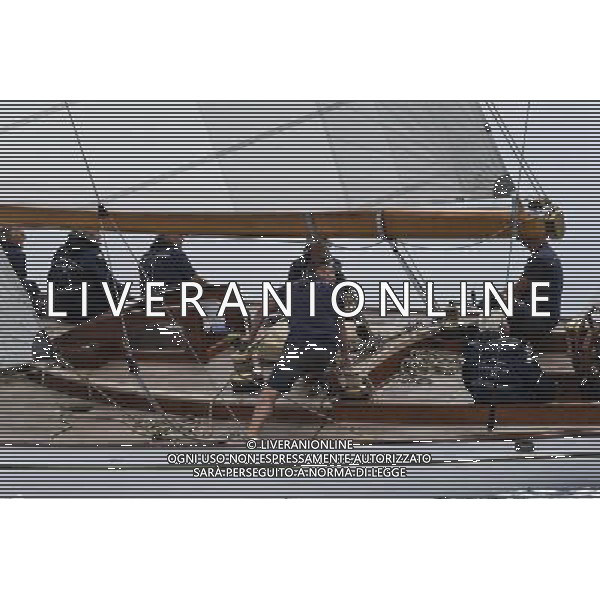Yacht in navigazione durante la regata de Les Voiles de St. Tropez /Agenzia Aldo Liverani s.a.s.