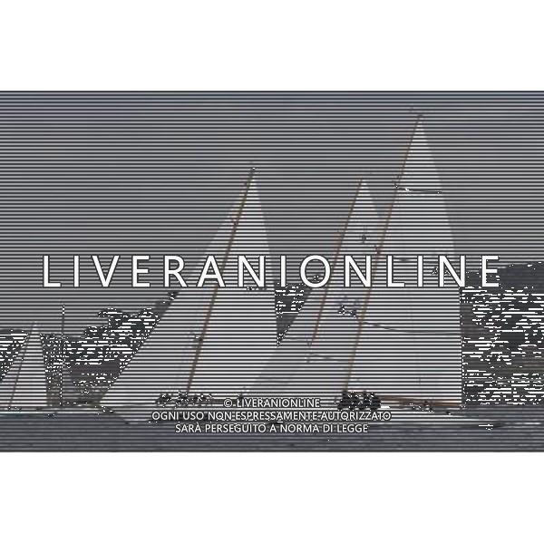 Yacht in navigazione durante la regata de Les Voiles de St. Tropez /Agenzia Aldo Liverani s.a.s.