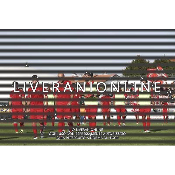SANTARCANGELO ANCONA Campionato Lega Pro 7Âª giornata Girone B 01/10/2016 nella foto: L\'ANCONA CALCIO Â©CLAUDIO ZAMAGNI/AGENZIA ALDO LIVERANI S.A.S.