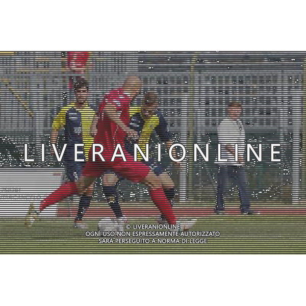 SANTARCANGELO ANCONA Campionato Lega Pro 7Âª giornata Girone B 01/10/2016 nella foto: CESARETTI E MOI Â©CLAUDIO ZAMAGNI/AGENZIA ALDO LIVERANI S.A.S.