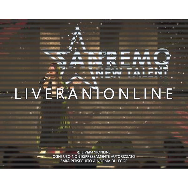 FINALE SANREMO NEW TALENT 28/09/2016 nella foto: BENEDETTA MAURINI Â©CLAUDIO ZAMAGNI/AGENZIA ALDO LIVERANI S.A.S