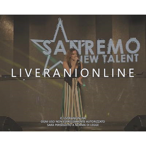 FINALE SANREMO NEW TALENT 28/09/2016 nella foto: ALESSIA MAIO Â©CLAUDIO ZAMAGNI/AGENZIA ALDO LIVERANI S.A.S