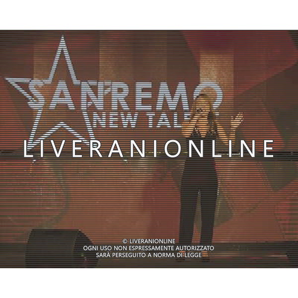 FINALE SANREMO NEW TALENT 28/09/2016 nella foto: SONIA ISABEL CALVO Â©CLAUDIO ZAMAGNI/AGENZIA ALDO LIVERANI S.A.S