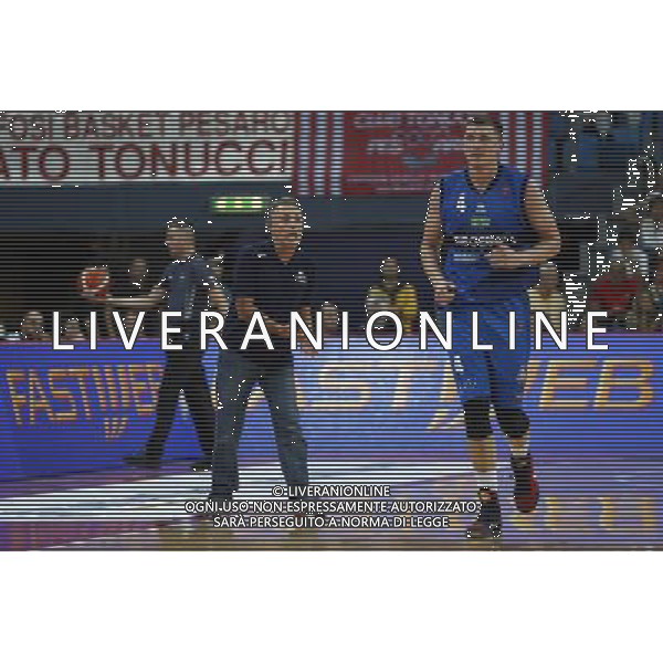 Consultinvest Pesaro vs Germani Basket Brescia 02/10/2016 nella foto: IL COACH BUCCHI PIERO ©CLAUDIO ZAMAGNI/AGENZIA ALDO LIVERANI S.A.S.