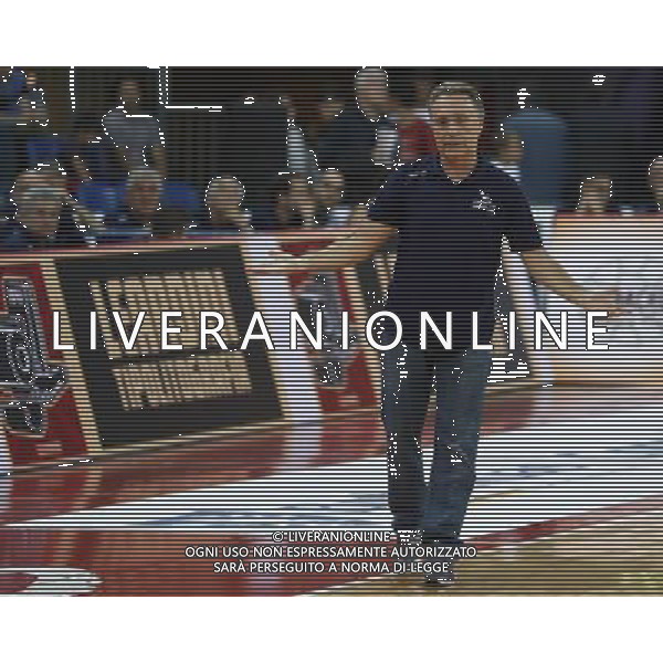 Consultinvest Pesaro vs Germani Basket Brescia 02/10/2016 nella foto: IL COACH BUCCHI PIERO ©CLAUDIO ZAMAGNI/AGENZIA ALDO LIVERANI S.A.S.