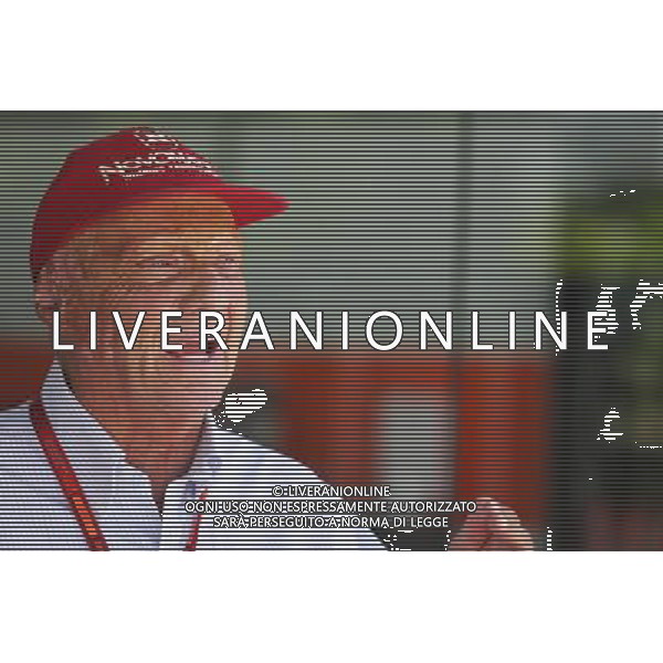 Niki Lauda (AUT) Mercedes Non-Executive Chairman. 02.10.2016. Formula 1 World Championship, Rd 16, Malaysian Grand Prix, Sepang, Malaysia, Sunday. AG ALDO LIVERANI SAS ONLY ITALY