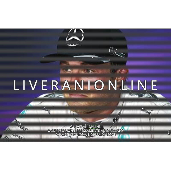 Nico Rosberg (GER) Mercedes AMG F1 in the FIA Press Conference. 02.10.2016. Formula 1 World Championship, Rd 16, Malaysian Grand Prix, Sepang, Malaysia, Sunday. AG ALDO LIVERANI SAS ONLY ITALY