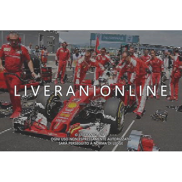 Sebastian Vettel (GER) Ferrari SF16-H on the grid. 02.10.2016. Formula 1 World Championship, Rd 16, Malaysian Grand Prix, Sepang, Malaysia, Sunday. AG ALDO LIVERANI SAS ONLY ITALY
