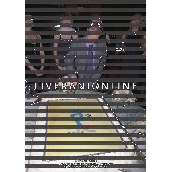 MILANO 14-12-1998 FESTA DI GALA DELL\'ASSOCIAZIONE CALCIATORI PER I 30 ANNI DI ATTIVITA NELLA FOTO SERGIO CAMPANA AG ALDO LIVERANI SAS