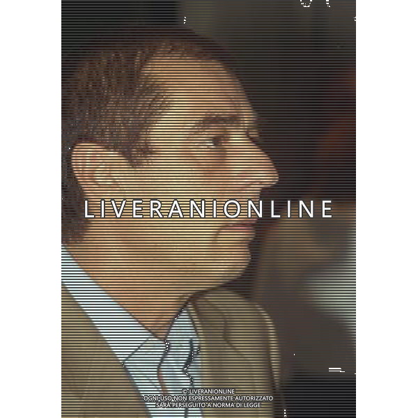 21-08-1999 MILANO SEDE LEGA CALCIO IN VIA ROSSELLINI RIUNIONE DEI PRESIDENTI DI CALCIO NELLA FOTO ANTONIO CALIENDO AG ALDO LIVERANI SAS