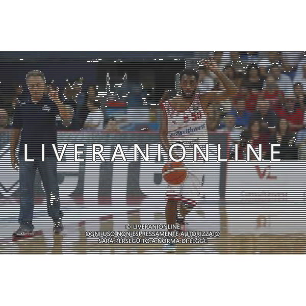 Consultinvest Pesaro vs Germani Basket Brescia 02/10/2016 nella foto: HARROW RYAN E BUCCHI PIERO ©CLAUDIO ZAMAGNI/AGENZIA ALDO LIVERANI S.A.S