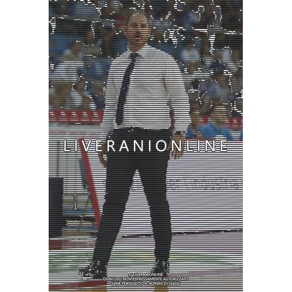 Consultinvest Pesaro vs Germani Basket Brescia 02/10/2016 nella foto: il COACH DIANA ANDREA ©CLAUDIO ZAMAGNI/AGENZIA ALDO LIVERANI S.A.S.