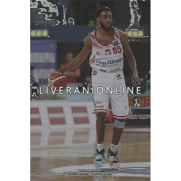 Consultinvest Pesaro vs Germani Basket Brescia 02/10/2016 nella foto: HARROW RYAN ©CLAUDIO ZAMAGNI/AGENZIA ALDO LIVERANI S.A.S.