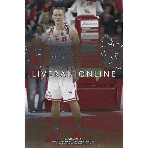 Consultinvest Pesaro vs Germani Basket Brescia 02/10/2016 nella foto: ZAVACKAS DONATAS ©CLAUDIO ZAMAGNI/AGENZIA ALDO LIVERANI S.A.S.