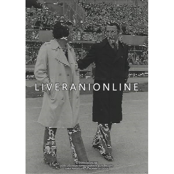 1972 RETROSPETTIVA GUSTAVO GIAGNONI ALLENATORE DEL TORINO CALCIO NELLA FOTO MARCELLO BONETTO SEGRETARIO DEL TOINO CALCIO CON GUSTAVO GIAGNONI AG ALDO LIVERANI SAS