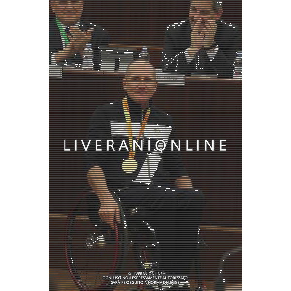 Milano 04/10/2016 Premiazione medagliati Lombardi a Rio 2016 Nella Foto: Paolo Cecchetto PH Lauro Montagnini / AGENZIA ALDO LIVERANI SAS