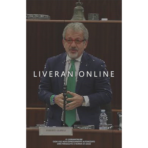 Milano 04/10/2016 Premiazione medagliati Lombardi a Rio 2016 Nella Foto: Roberto Maroni PH Lauro Montagnini / AGENZIA ALDO LIVERANI SAS