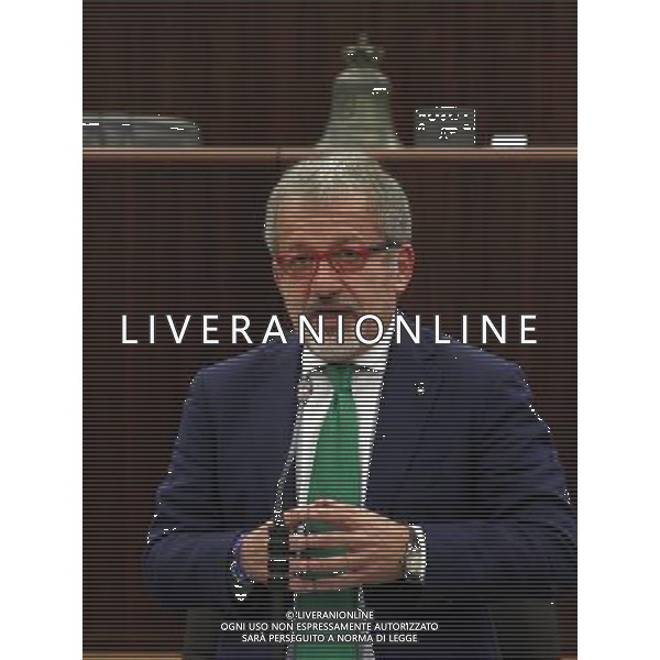 Milano 04/10/2016 Premiazione medagliati Lombardi a Rio 2016 Nella Foto: Roberto Maroni PH Lauro Montagnini / AGENZIA ALDO LIVERANI SAS