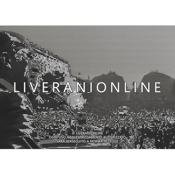 1971 MILANO CASTELLO SFORZESCO COMIZIO DI GIORGIO ALMIRANTE AG ALDO LIVERANI SAS
