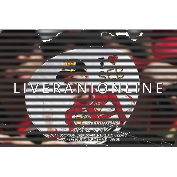 A Sebastian Vettel (GER) Ferrari fan. 06.10.2016. Formula 1 World Championship, Rd 17, Japanese Grand Prix, Suzuka, Japan, Preparation Day. AG ALDO LIVERANI SAS ONLY ITALY