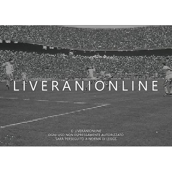 1972 MILANO PARTITA ITALIA BELGIO NELLA FOTO GIGI RIVA AG ALDO LIVERANI SAS