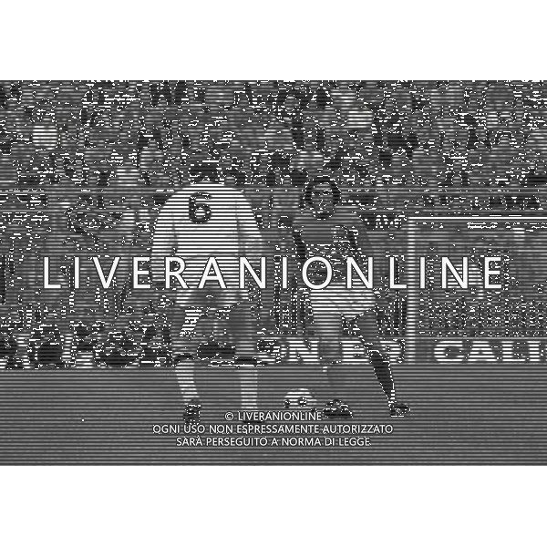 1972 MILANO PARTITA ITALIA BELGIO NELLA FOTO FRANCO CAUSIO AG ALDO LIVERANI SAS