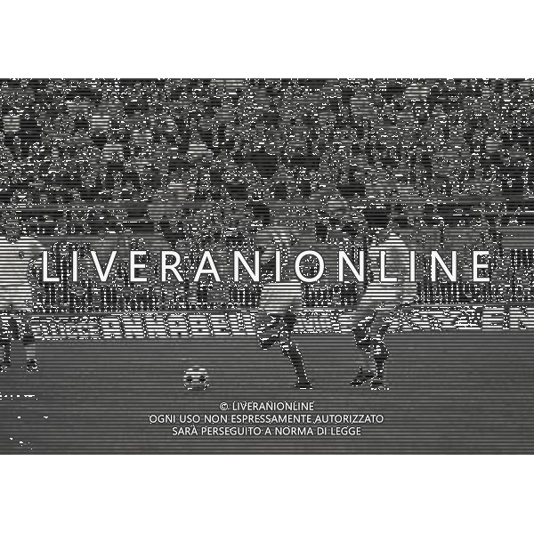 1972 MILANO PARTITA ITALIA BELGIO NELLA FOTO GIGI RIVA AG ALDO LIVERANI SAS