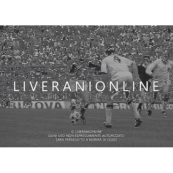 1972 MILANO PARTITA ITALIA BELGIO NELLA FOTO SANDRO MAZZOLA AG ALDO LIVERANI SAS