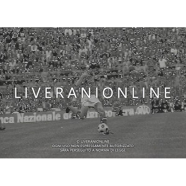 1972 MILANO PARTITA ITALIA BELGIO NELLA FOTO GIANFRANCO BEDIN AG ALDO LIVERANI SAS