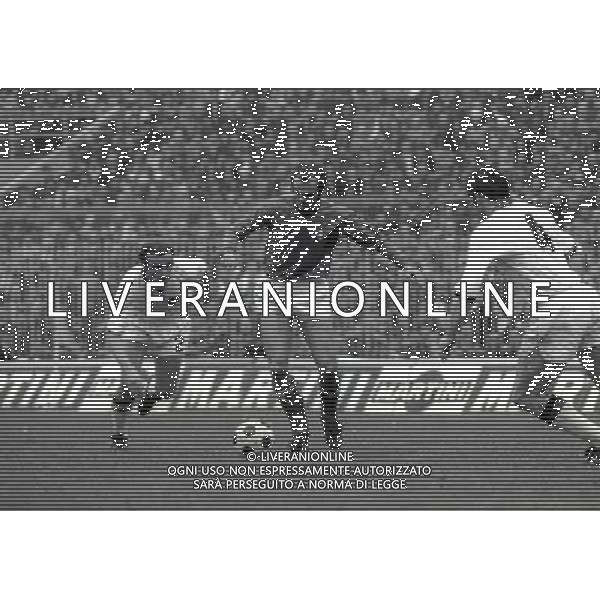 1972 MILANO PARTITA ITALIA BELGIO NELLA FOTO SANDRO MAZZOLA AG ALDO LIVERANI SAS