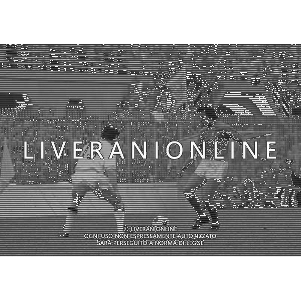 1972 MILANO PARTITA ITALIA BELGIO NELLA FOTO FRANCO CAUSIO AG ALDO LIVERANI SAS