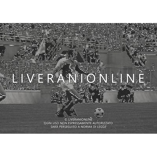 1972 MILANO PARTITA ITALIA BELGIO NELLA FOTO SANDRO MAZZOLA AG ALDO LIVERANI SAS