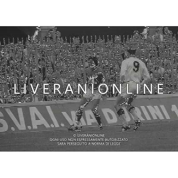 1972 MILANO PARTITA ITALIA BELGIO NELLA FOTO FRANCO CAUSIO AG ALDO LIVERANI SAS