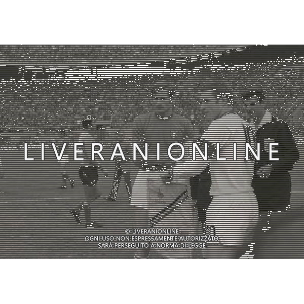 1972 MILANO PARTITA ITALIA BELGIO NELLA FOTO GIACINTO FACCHETTI AG ALDO LIVERANI SAS