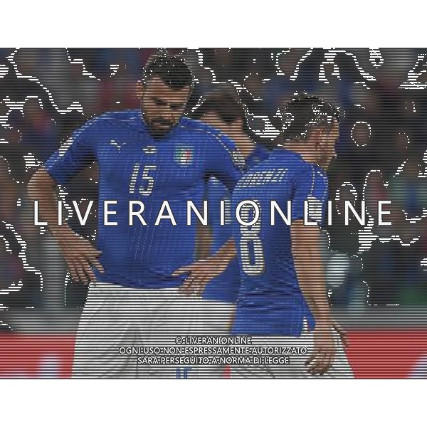 Qualificazioni al Campionato Mondiale FIFA Russia 2018 Gruppo G Torino - 06.10.2016 Italia-Spagna Nella Foto: andrea barzagli e alessandro florenzi /Ph.Vitez-Ag. Aldo Liverani