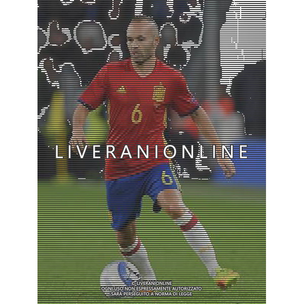 Qualificazioni al Campionato Mondiale FIFA Russia 2018 Gruppo G Torino - 06.10.2016 Italia-Spagna Nella Foto:iniesta /Ph.Vitez-Ag. Aldo Liverani