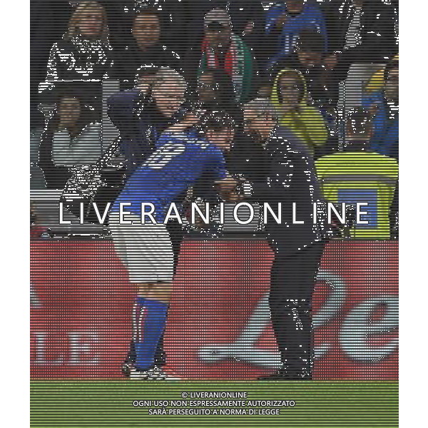 Qualificazioni al Campionato Mondiale FIFA Russia 2018 Gruppo G Torino - 06.10.2016 Italia-Spagna Nella Foto: riccardo montolivo infortunato /Ph.Vitez-Ag. Aldo Liverani