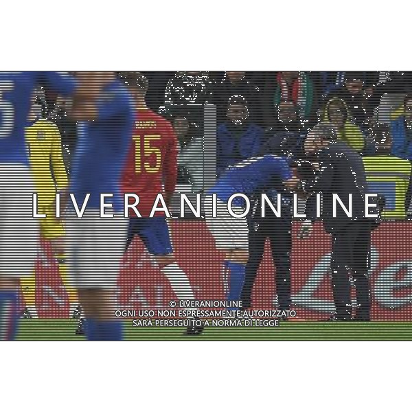Qualificazioni al Campionato Mondiale FIFA Russia 2018 Gruppo G Torino - 06.10.2016 Italia-Spagna Nella Foto: riccardo montolivo infortunato /Ph.Vitez-Ag. Aldo Liverani