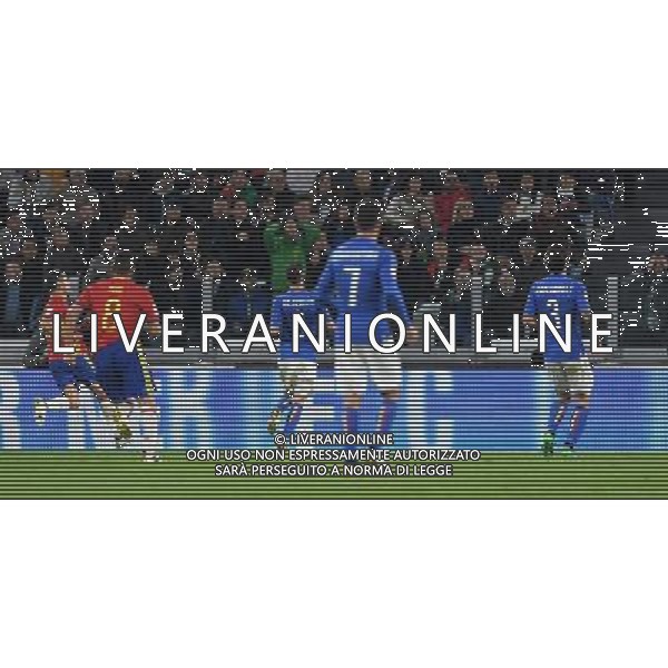 Qualificazioni al Campionato Mondiale FIFA Russia 2018 Gruppo G Torino - 06.10.2016 Italia-Spagna Nella Foto:vitolo gol /Ph.Vitez-Ag. Aldo Liverani