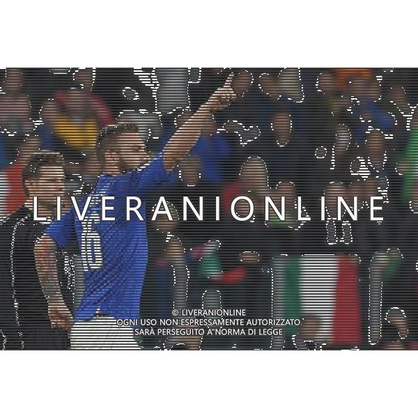 Qualificazioni al Campionato Mondiale FIFA Russia 2018 Gruppo G Torino - 06.10.2016 Italia-Spagna Nella Foto: esultanza dopo il gol su rigore di daniele de rossi /Ph.Vitez-Ag. Aldo Liverani